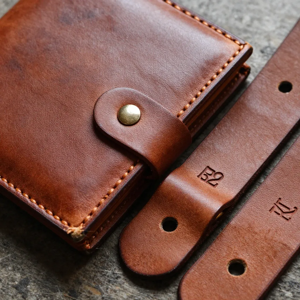 Custom leather accessories