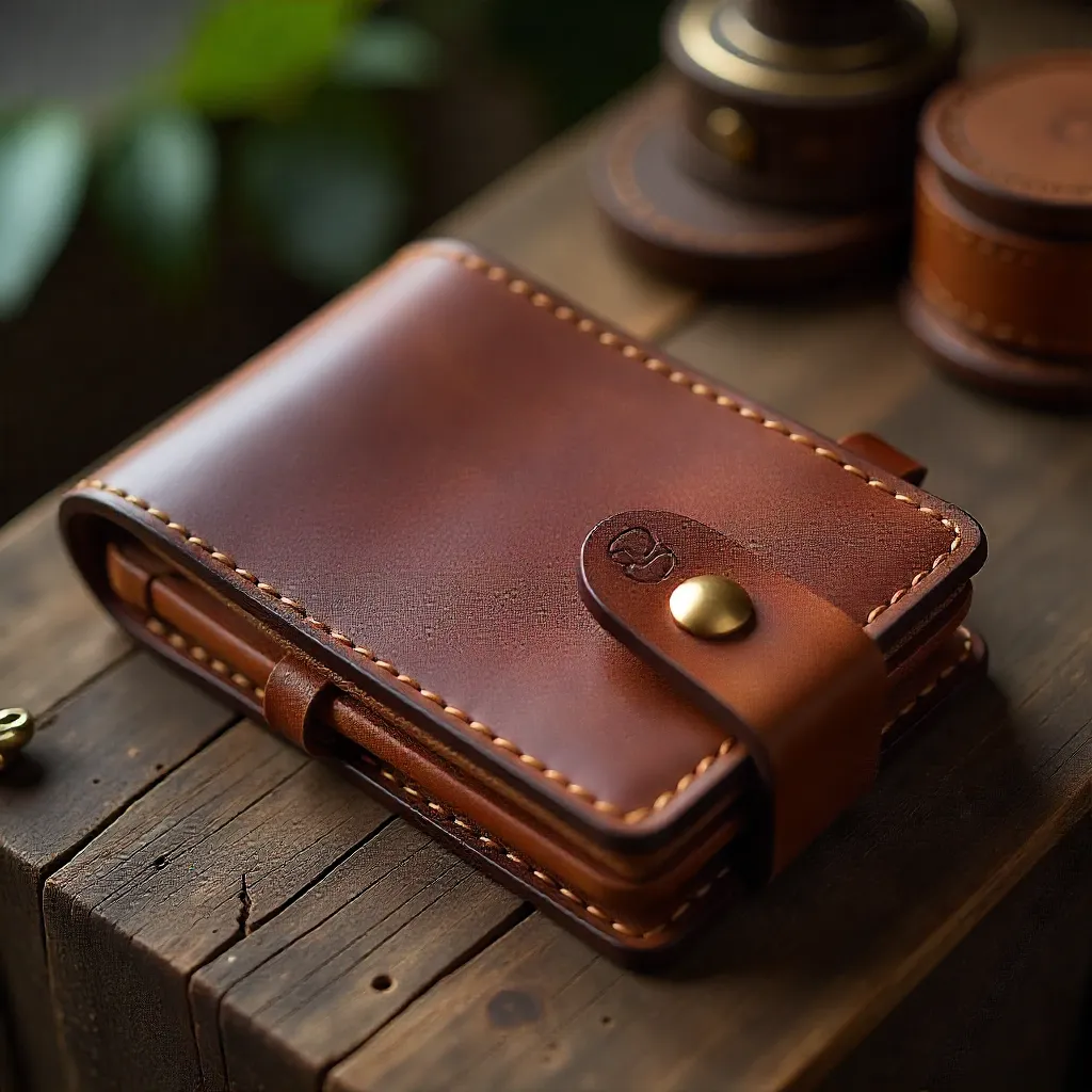 Leather texture detail